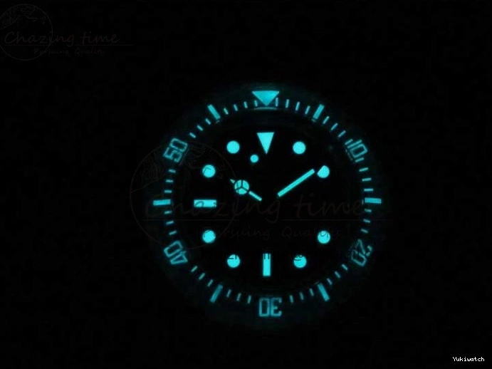 Dial Strap White Green Submariner on VR3135 3AF Transparent Best Phantomlab Edition Rubber 0217